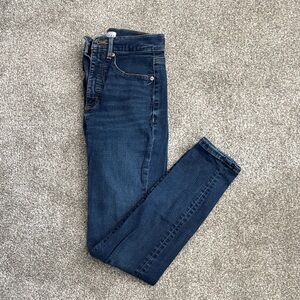 LOFT Dark Blue Skinny Jeans